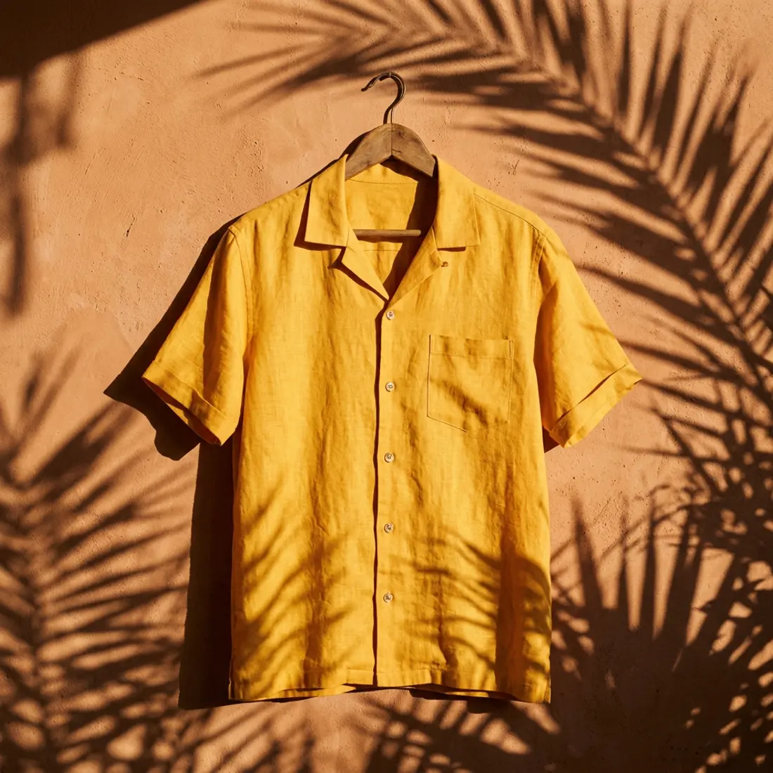 Marigold Camp Shirt